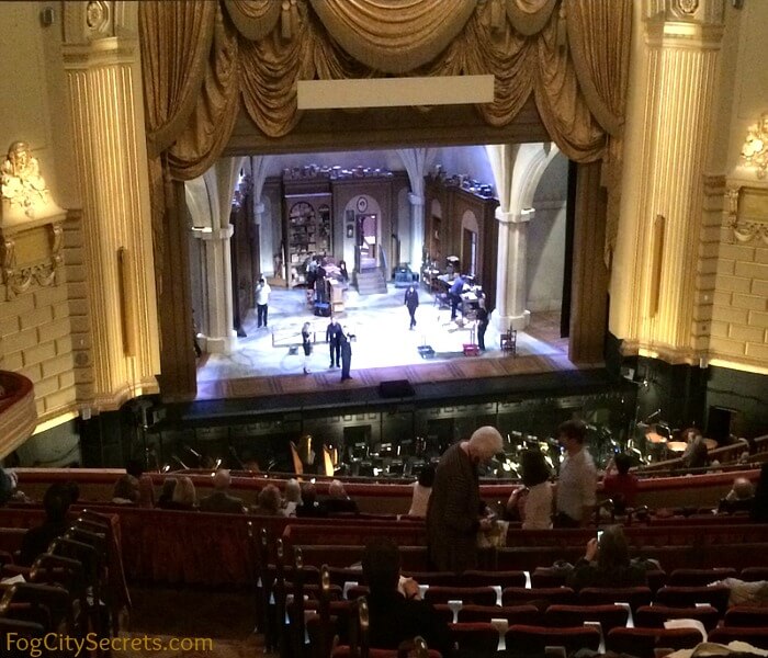 San Francisco Nutcracker Seating Chart