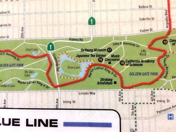 Lue Heron Lake loop on the SF Go Cars route