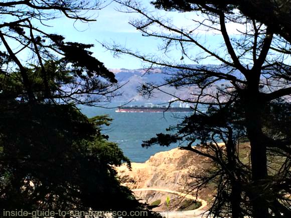 Bay view from Sutro Heights Park Bay view from Sutro Heights Park