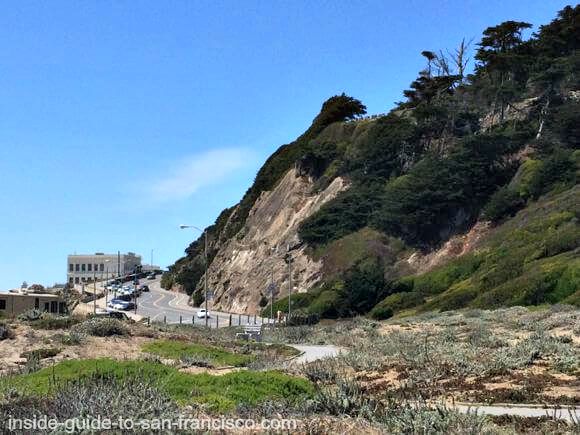 Sutro Heights Park above the Cliff House Sutro Heights Park above the Cliff House