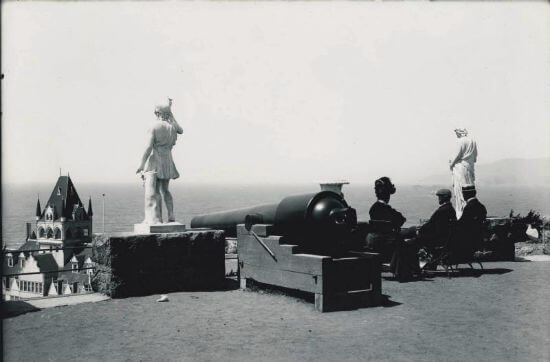 The Parapet at Sutro's estate The Parapet at Sutro's estate