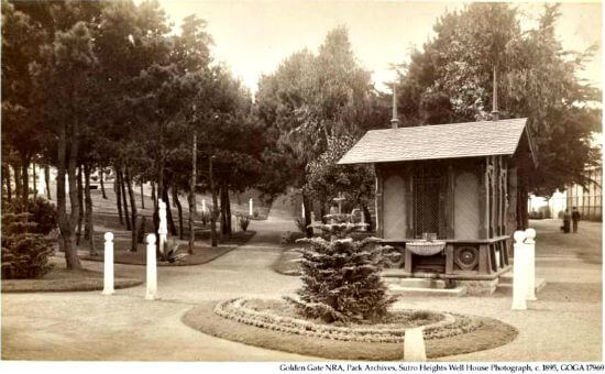 Original Well Whouse at Sutro estate Original Well Whouse at Sutro estate