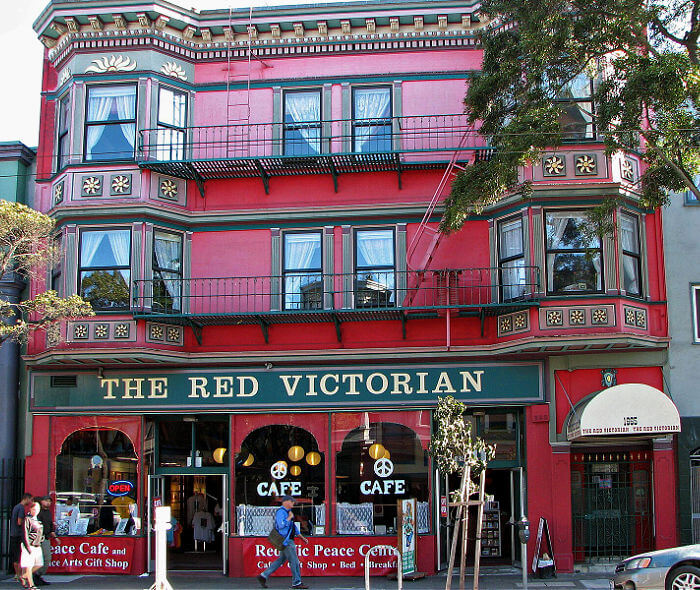The Red Vic Hotel, Haight Ashbury SF The Red Vic Hotel, Haight Ashbury SF