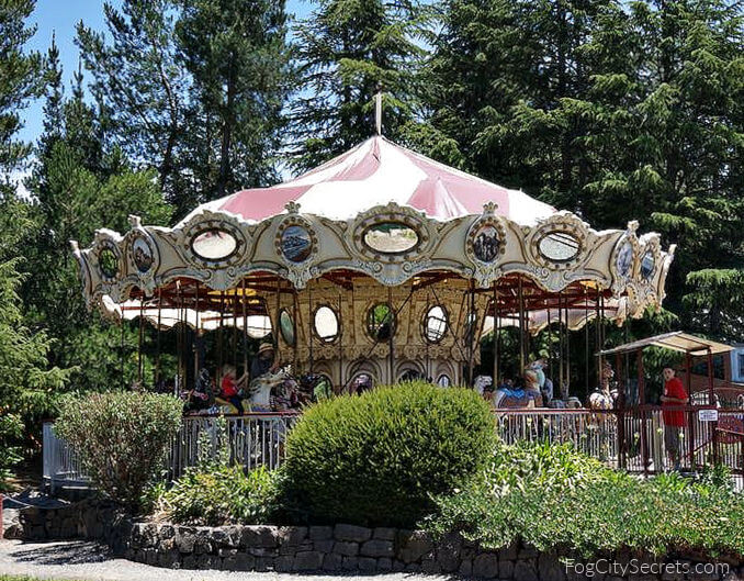 Carousel at Train Town Sonoma