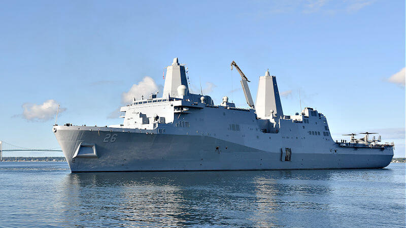 USS John P Murtha transport ship USS John P Murtha transport ship