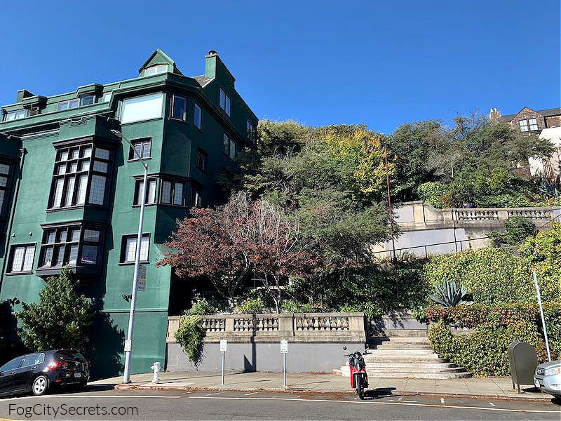 Vallejo Stairs near Ina Coolbrith Park