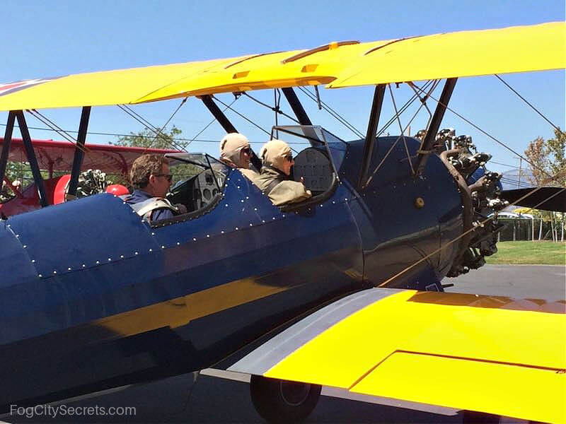 WWII biplane ready for takeoff in Sonoma County WWII biplane ready for takeoff in Sonoma County