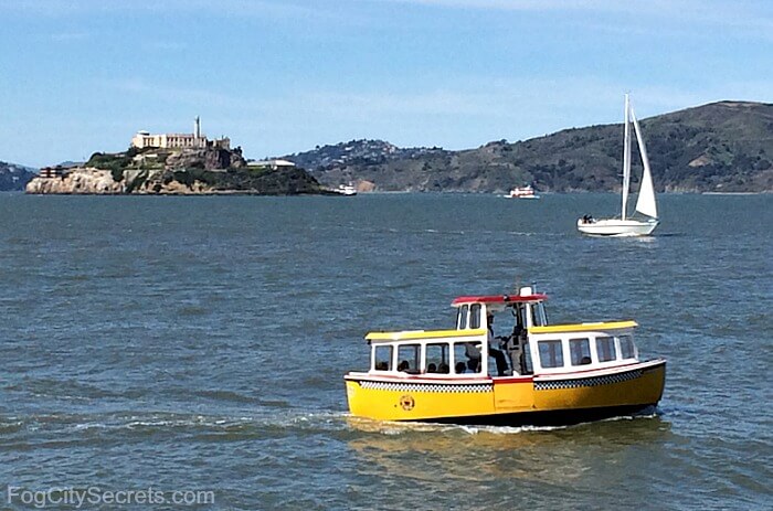 water taxi alcatraz sf bay