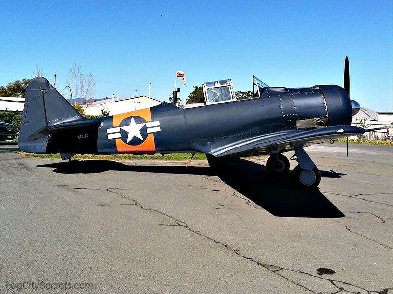 WW2 Fighter Plane, Navy AT-6 Texan in Sonoma WW2 Fighter Plane, Navy AT-6 Texan in Sonoma