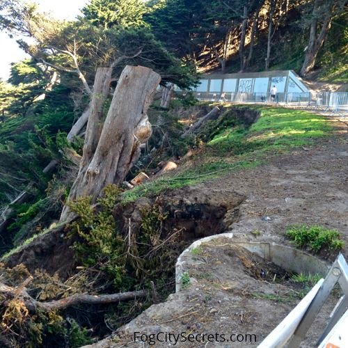 Lands End trail collapse