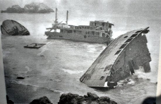 Shipwreck at Lands End in 1936, SS Ohioan